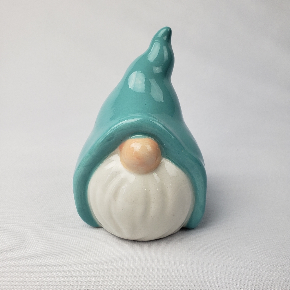 Blue Gnome Tiered Tray Decor